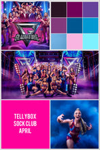 Load image into Gallery viewer, Do You Feel The Power? - Tellybox Sock Club 2026 - April