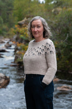 Load image into Gallery viewer, Latte Cloud- Brushed Suri Silk Lace