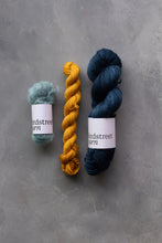 Load image into Gallery viewer, Bristol Fairy Sets - 4ply Single XF Merino/Mohair + 20g mini + 20g mini cloud