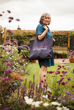 Load image into Gallery viewer, Birdstreet Yarn - Large Tote Bags "This yarn is right up my Birdstreet."