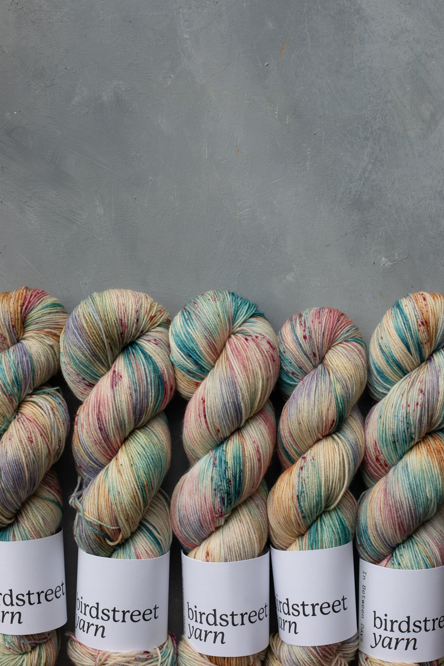 In Between Days: 4ply hand dyed yarn