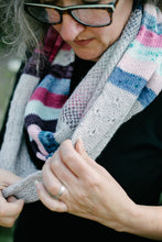 Load image into Gallery viewer, Bare Naked: 4ply light grey baby alpaca, silk and cashmere