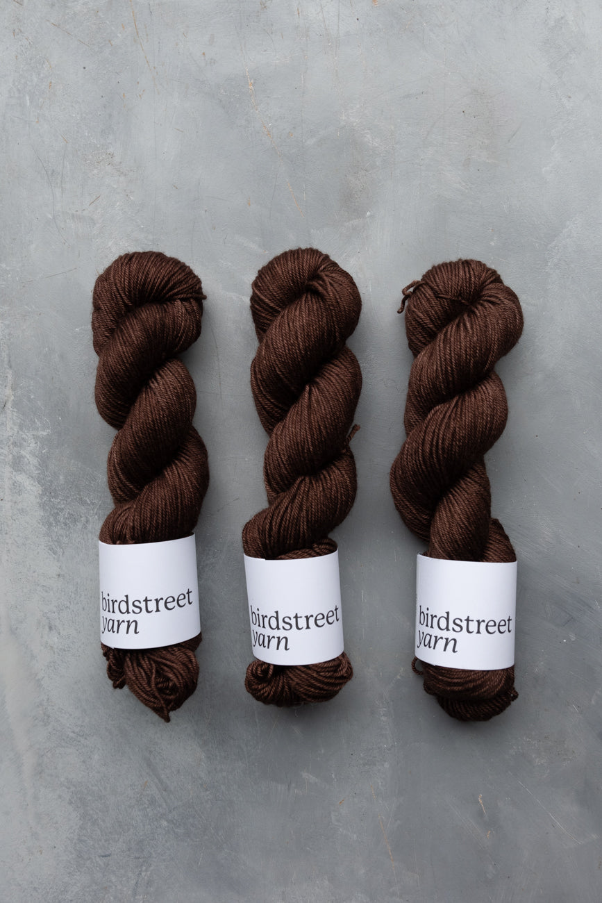 Bean  Yak DK - Hand-dyed yarn