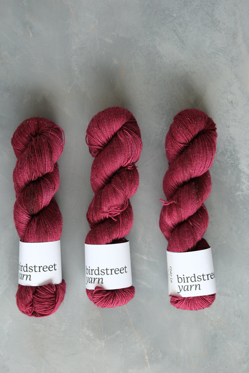 Chérie sparkle - 4ply - Hand-dyed yarn