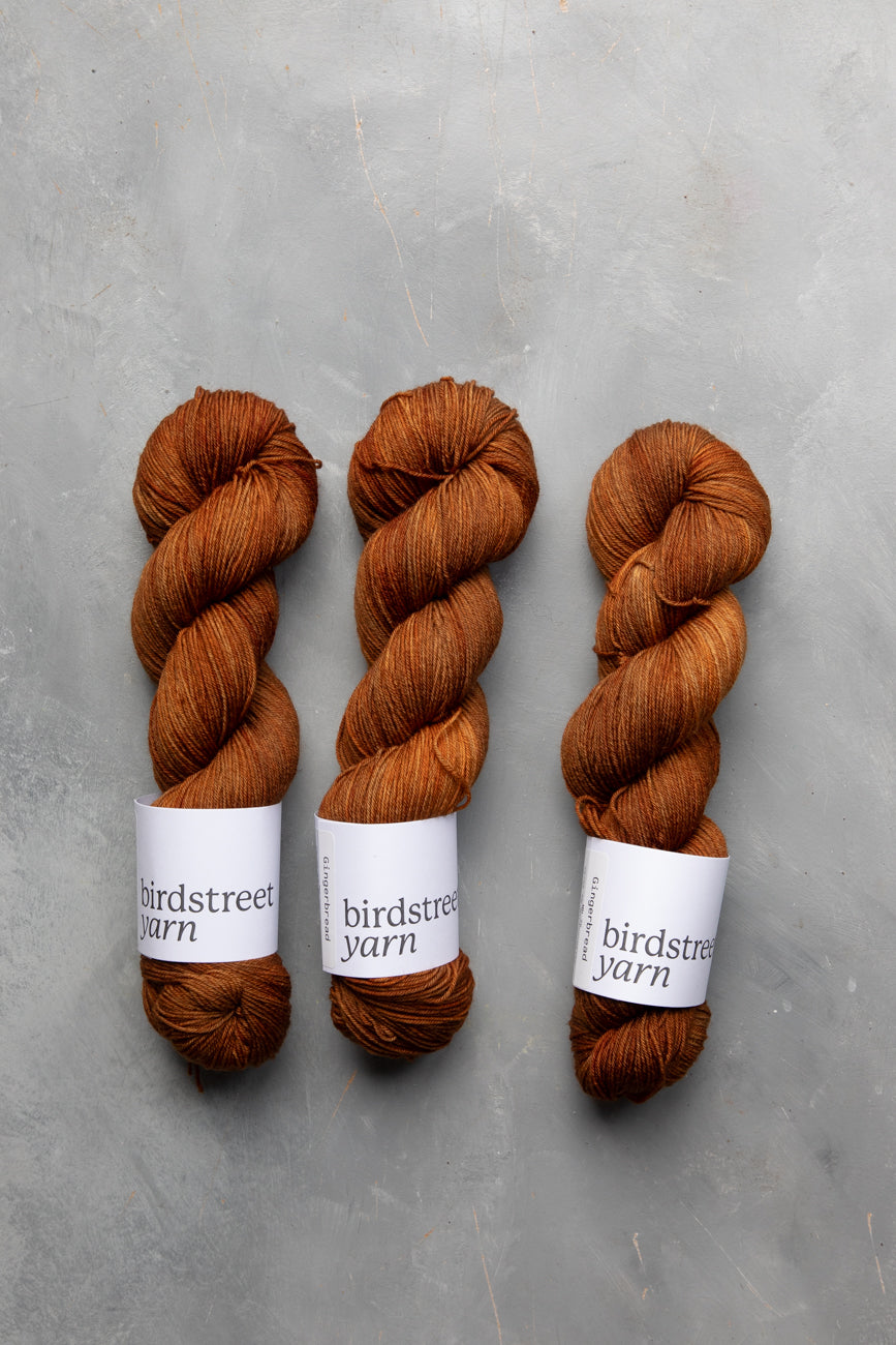 Gingerbread - 4ply - Hand-dyed yarn