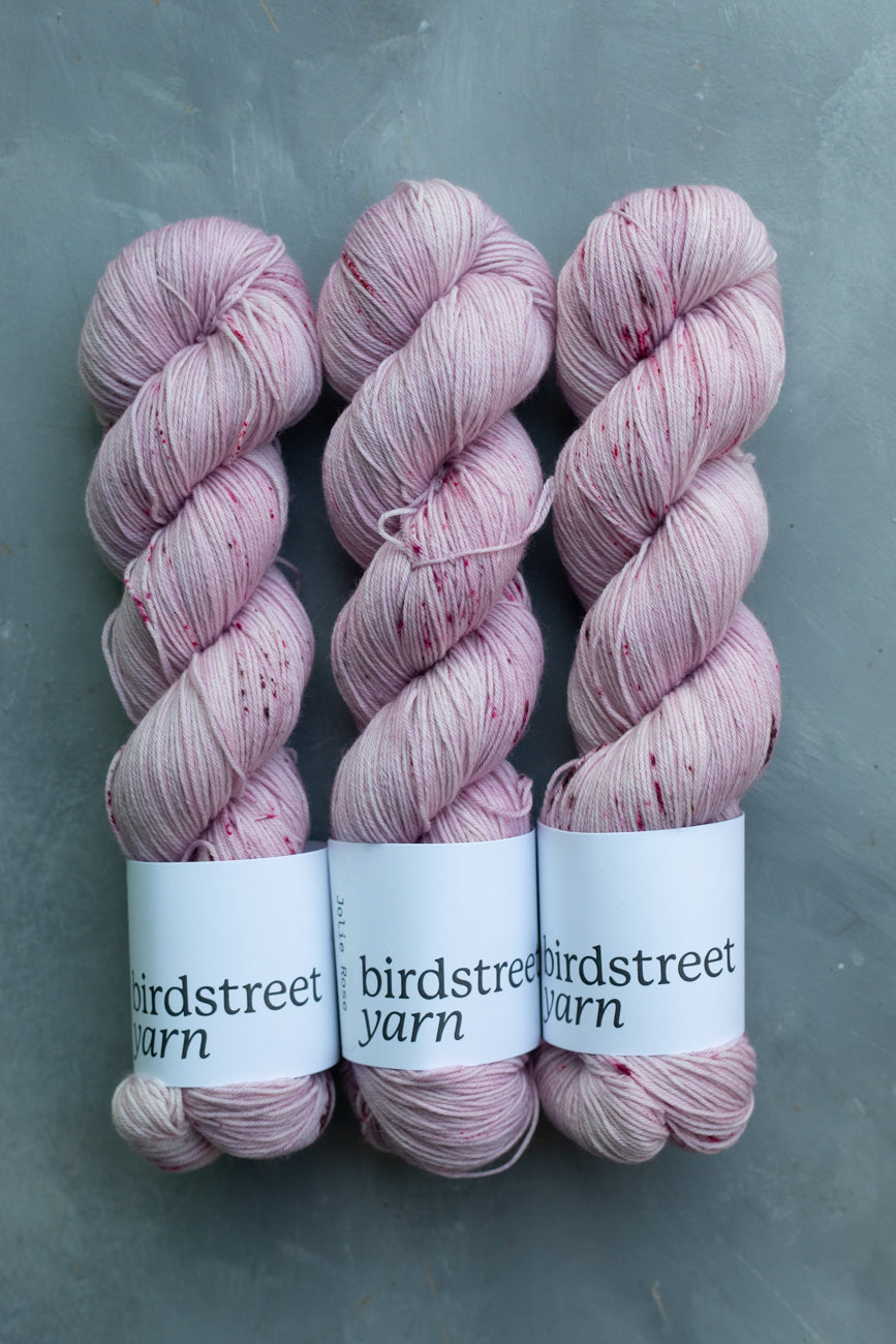 Jolie Rose- 4ply - Hand-dyed yarn