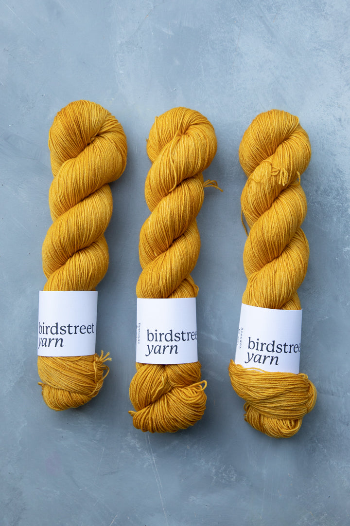 Beeswax- 4ply - Hand-dyed yarn