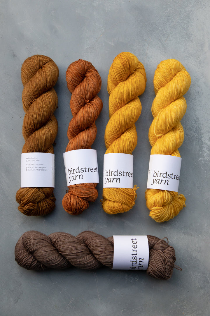 Beeswax- 4ply - Hand-dyed yarn